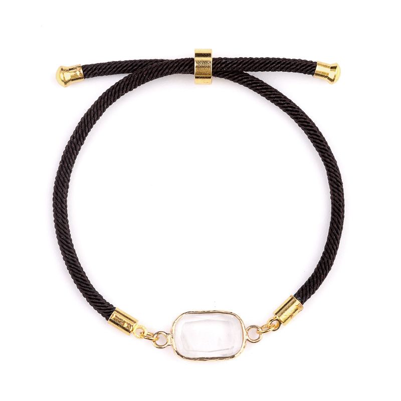 2094-Ametista em pó cristal olho de tigre pedra ajustável pulseira de seção retangular, jóias de venda quente em pontos cênicos