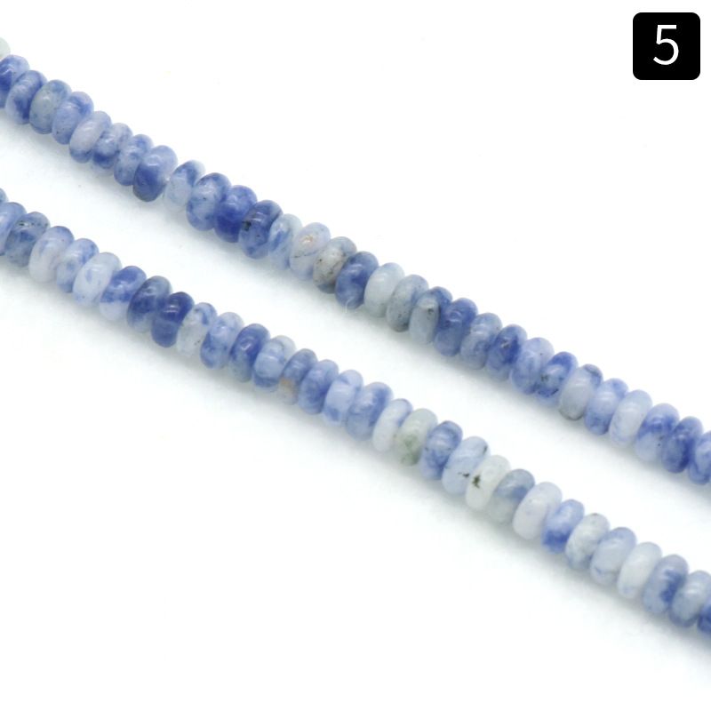 1113-Pedra semipreciosa de ágata de cristal natural 2X4mm ábaco frisado DIY pulseira colar brincos material de jóias