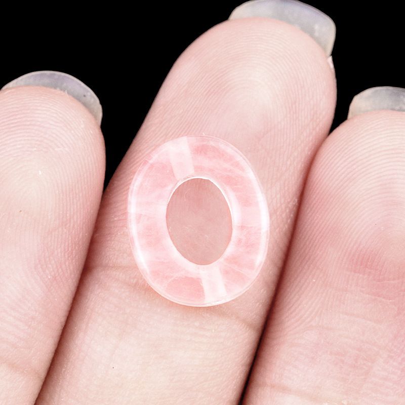2052-Contas soltas ovais de pedra de cristal natural de ágata de cristal DIY colar pulseira acessórios contas