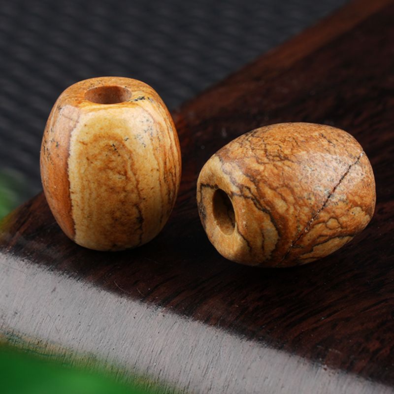 Contas de buraco grande cristal ágata jade balde contas Grande buraco solto contas 16 × 18mm abertura 5mm acessórios de jóias