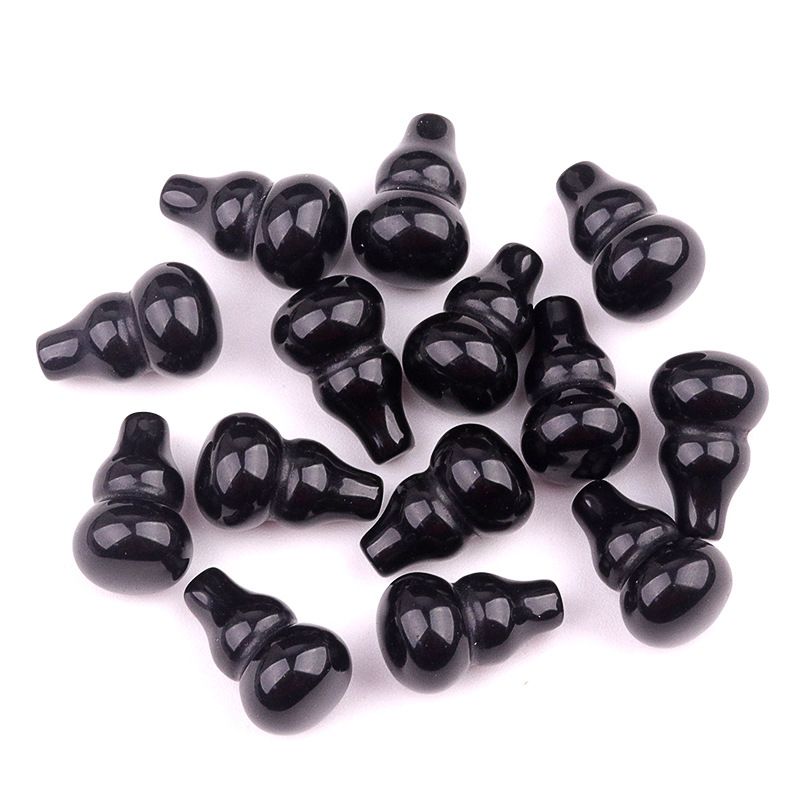 2158-Ágata de cristal 20mm cabaça pequena não porosa contas soltas DIY tecido pequeno cabaça pingente acessórios de jóias