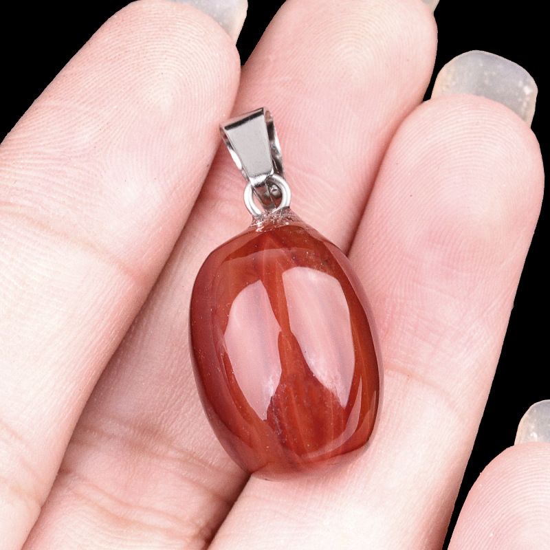 1823-13X18mm pingente de tambor de pedra de cristal de ágata pingente cilíndrico acessórios de jóias DIY