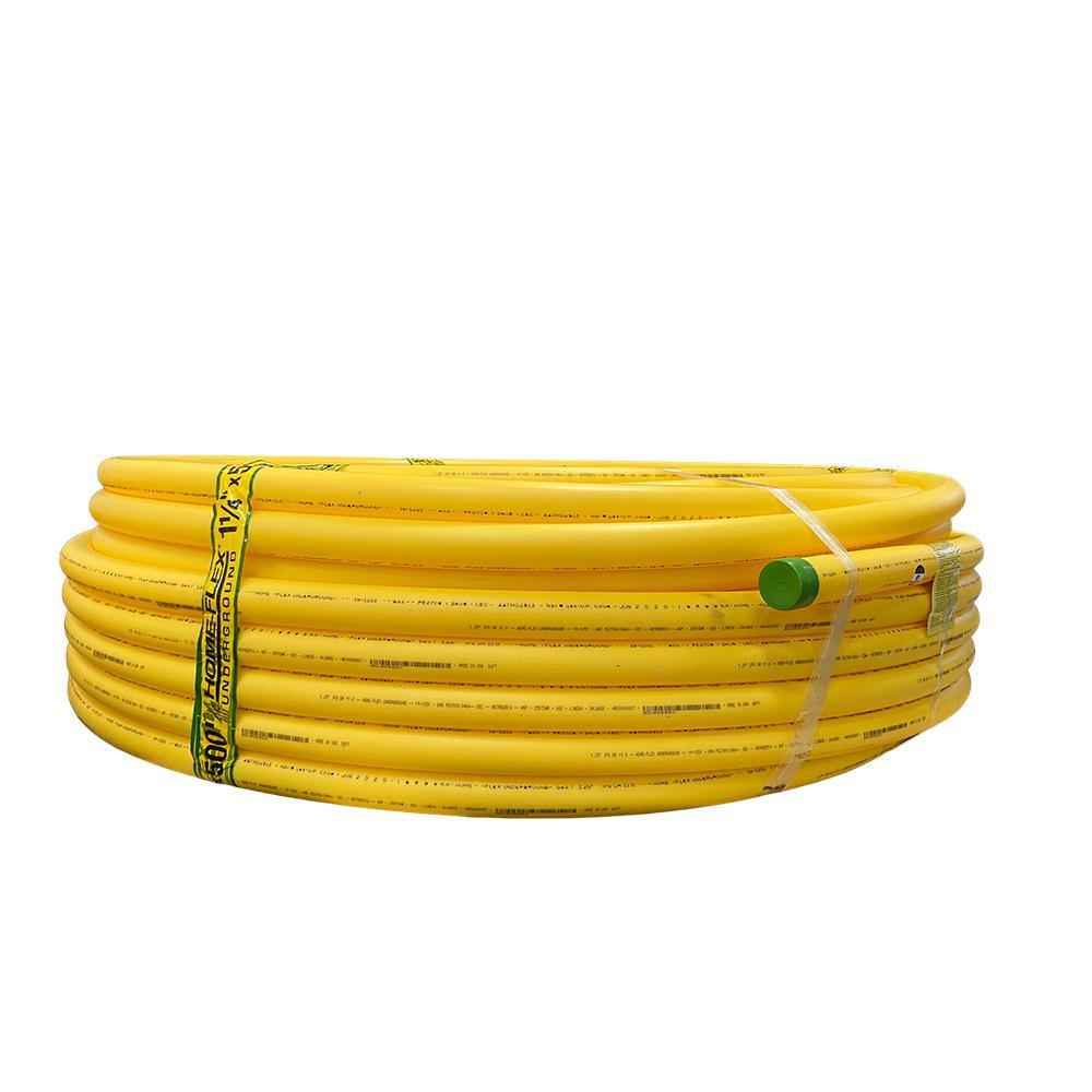 1-1/2 in. IPS x 250 ft. DR 11 Underground Yellow Polyethylene Gas Pipe