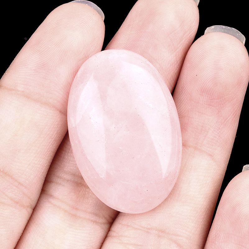 2045-20X30 Superfície do anel em forma de ovo Ágata de cristal natural Jóias de bricolage ovais curvas simples Acessórios de pedra solta incrustados
