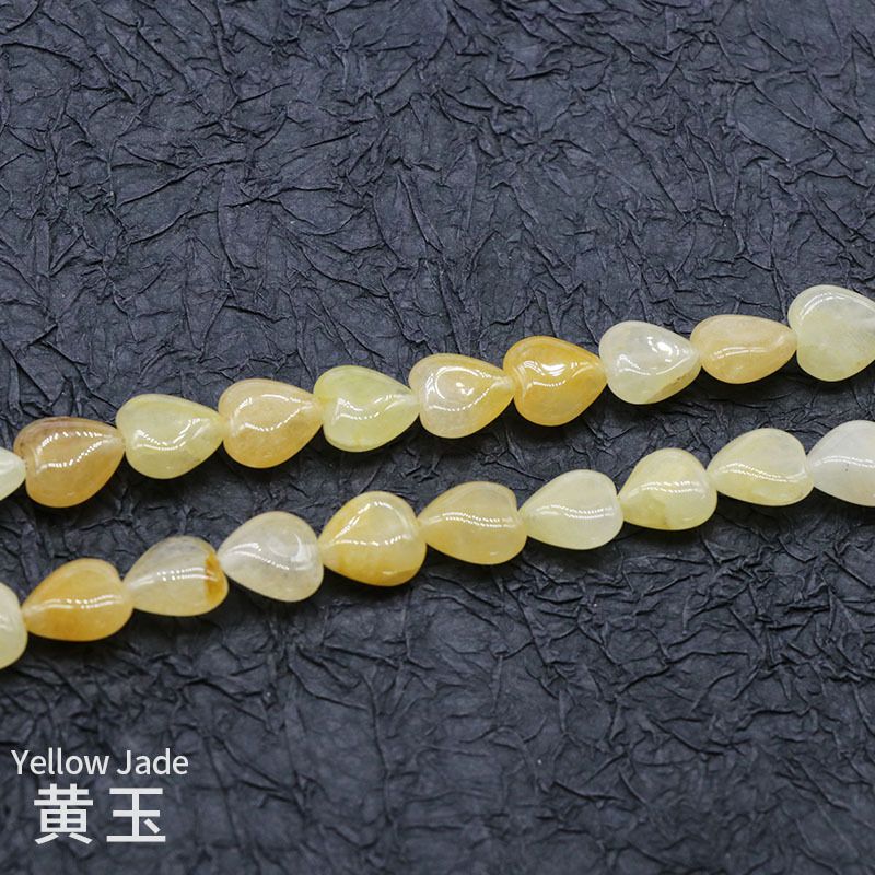 10Mm contas de amor, contas soltas de pedra semi-preciosa de ágata de cristal pulseira DIY colar brincos acessórios de jóias material
