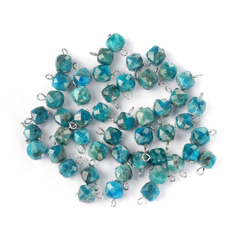 1724-9Mm contas de cristal quadradas cortadas, botões cheongsam Hanfu, acessórios de vestuário Acessórios de jóias DIY