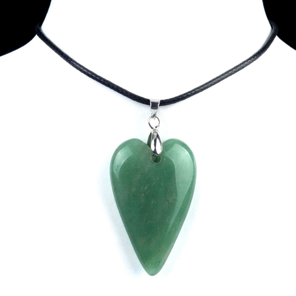 1786-25 * 40Mm grande pingente de amor, cristal natural ágata pedra pêssego coração pingente DIY acessórios de jóias em forma de coração
