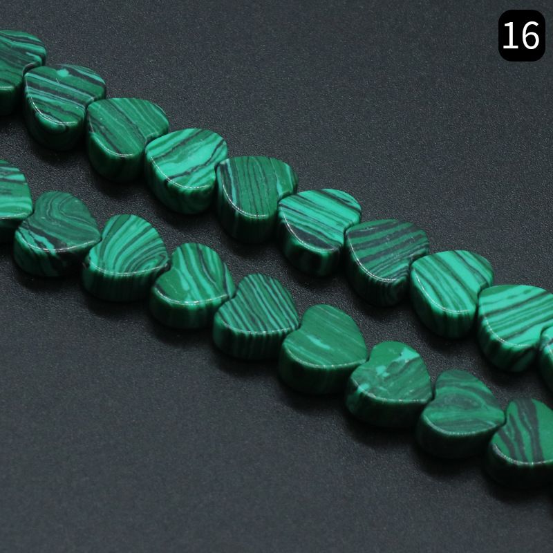 Ágata de cristal de jade pedra semipreciosa coração de pêssego amor trabalho em andamento DIY jóias contas soltas acessórios frisados