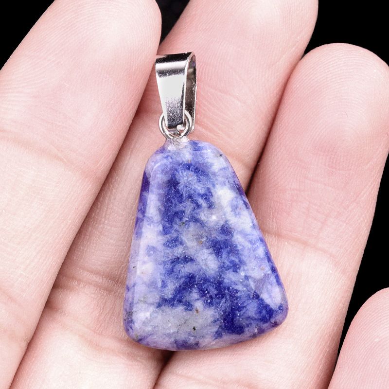1457-20Mm Pingente Trapezoidal, Cristal Natural Pingente Geométrico Pingente de Pedra Semi-Preciosa Brincos Colar Acessórios