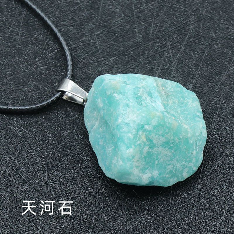 Pingente de pedra áspera, cristal roxo rosa amarelo e branco, olho de tigre Dongling jade pedra de uva, ágata Nanhong.