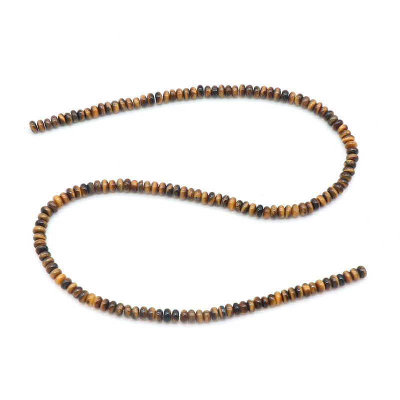 1113-Pedra semipreciosa de ágata de cristal natural 2X4mm ábaco frisado DIY pulseira colar brincos material de jóias