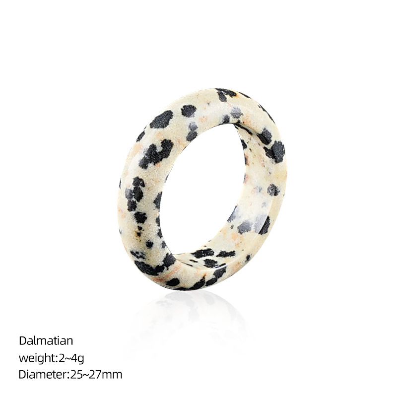 Anéis de cristal natural, pulseiras de mão masculinas e femininas, anéis de corrida, acessórios, anéis de pedra semipreciosa ins nicho high-end sense
