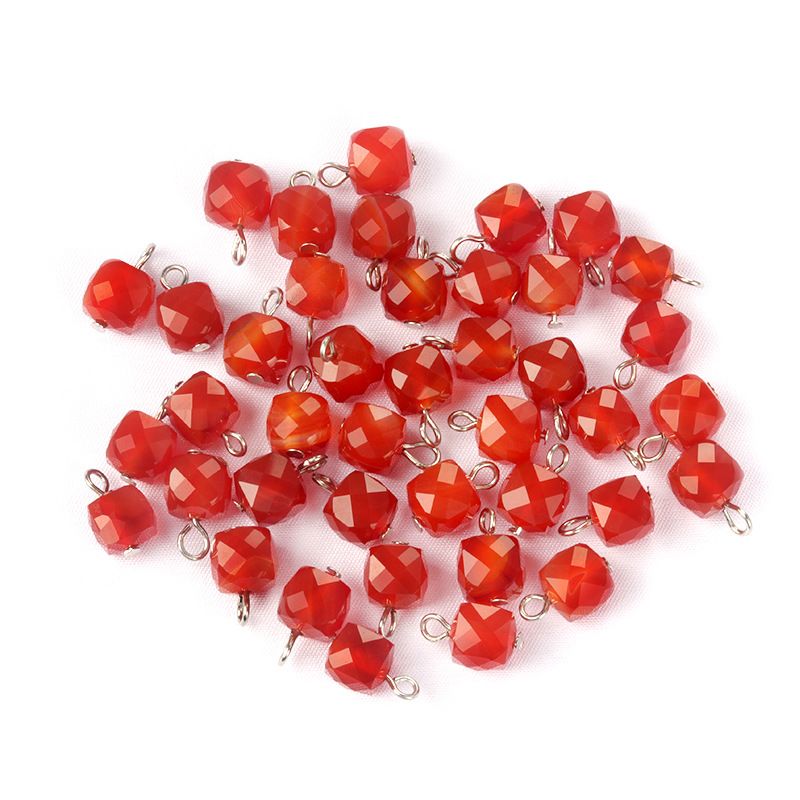 1724-9Mm contas de cristal quadradas cortadas, botões cheongsam Hanfu, acessórios de vestuário Acessórios de jóias DIY