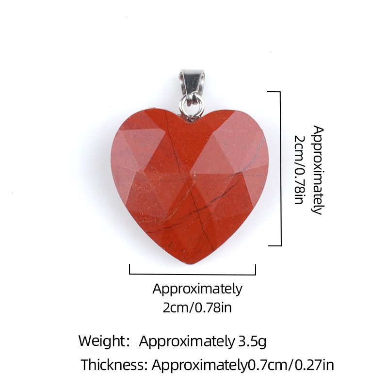 Pingente de amor de corte de cristal natural de ouro azul tigre colar de ametista jóias