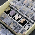 1216-Ore Specimen Mineral Crystal Agate Crystal Amethyst Cluster Rock Mixed Color Stone Polishing Ciência Popular