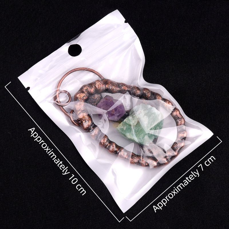 2176-Pingente de pedra áspera de cristal natural, pingente de bloco de pedra bruta DIY colar acessórios pingente de jóias
