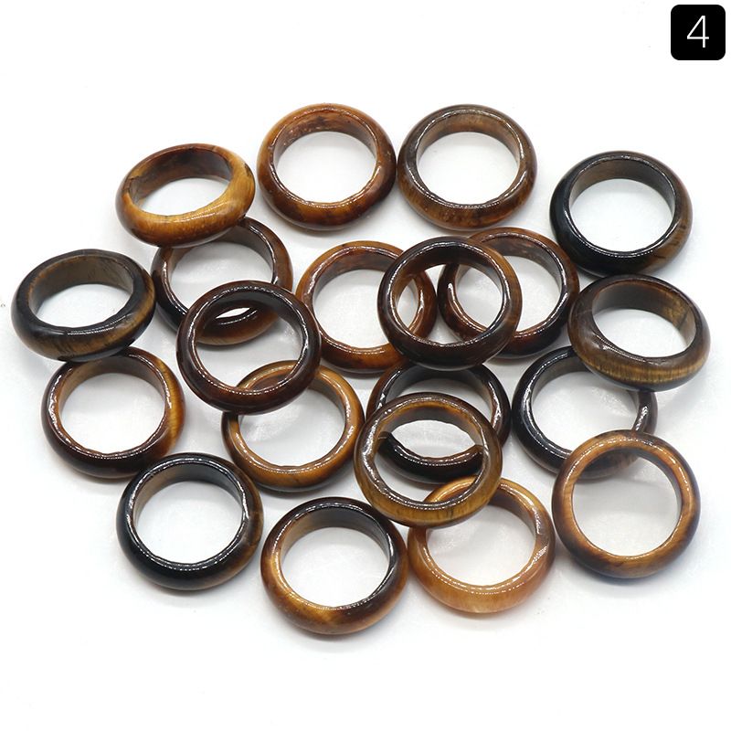2495-Anel de corrida de pedra de ágata de cristal natural, pulseira de jogo cultural antigo, acessórios portáteis em círculo