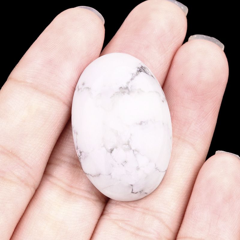 2045-20X30 Superfície do anel em forma de ovo Ágata de cristal natural Jóias de bricolage ovais curvas simples Acessórios de pedra solta incrustados