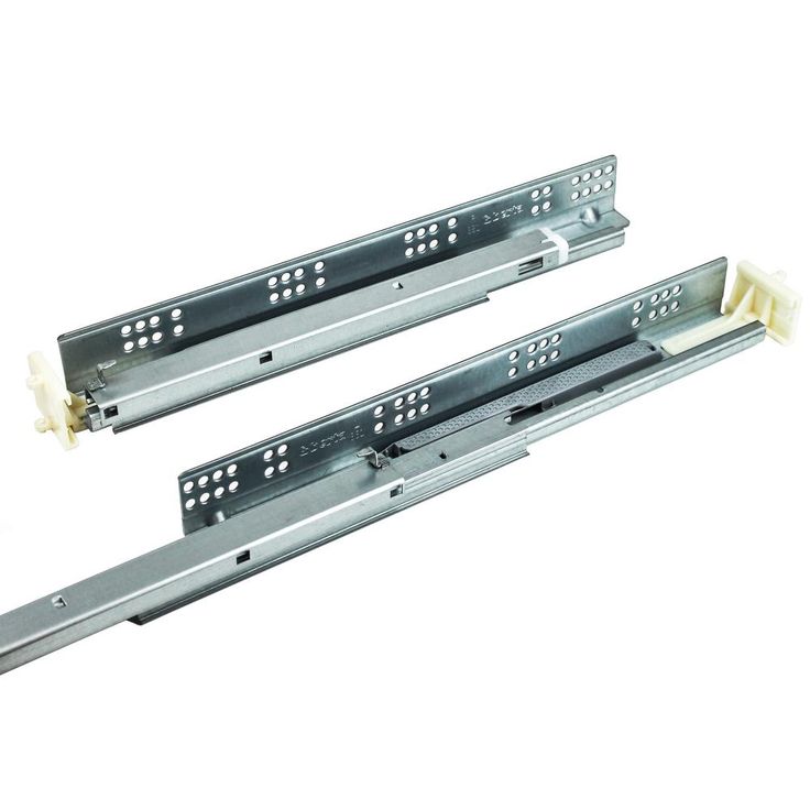 15 in. Soft Close Full Extension Under Mount Cabinet Drawer Slide 100 lbs. (1-Pair)