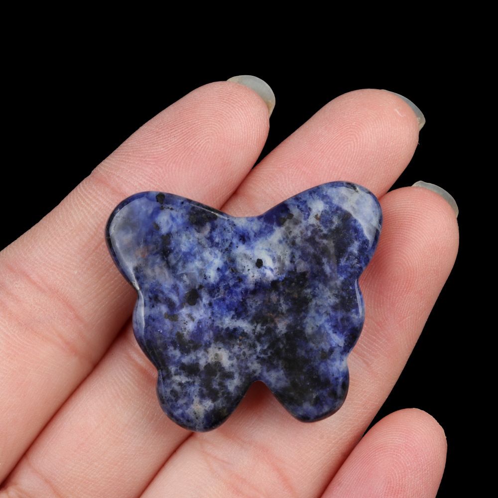 1792 - 30 × 35 mm grande borboleta não porosa, pedra de ágata de cristal natural, borboleta esculpida enfeite de mesa para casa