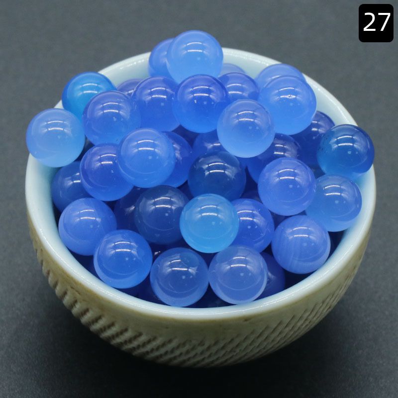 1306-8Mm contas não porosas, cristal natural pedra semipreciosa ágata contas redondas DIY jóias de pedra natural material de incrustação