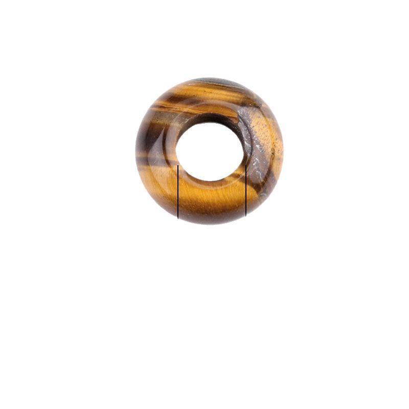 1201-6X12mm buraco 5mm contas de ábaco grande buraco, pedra natural contas de buraco grande acessórios de jóias DIY
