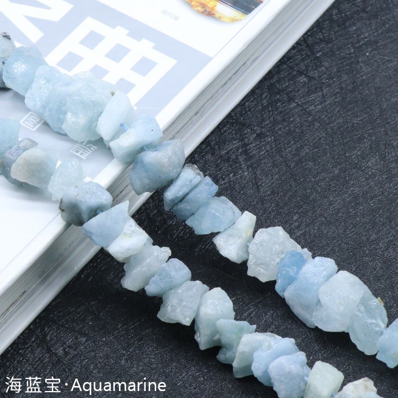 Perfuração de minério de pedra ágata de cristal fluorita, minério de lã com acessórios irregulares de contas soltas DIY