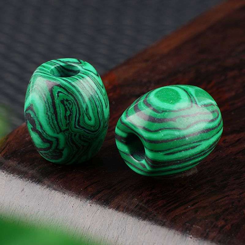 Contas de buraco grande cristal ágata jade balde contas Grande buraco solto contas 16 × 18mm abertura 5mm acessórios de jóias
