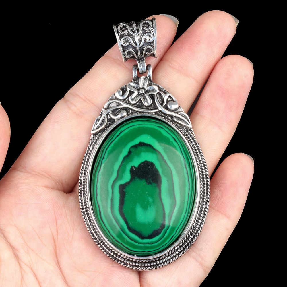 Conjunto de pedras preciosas ágata cristal liga de pedra semipreciosa incrustada pingente de pedra preciosa