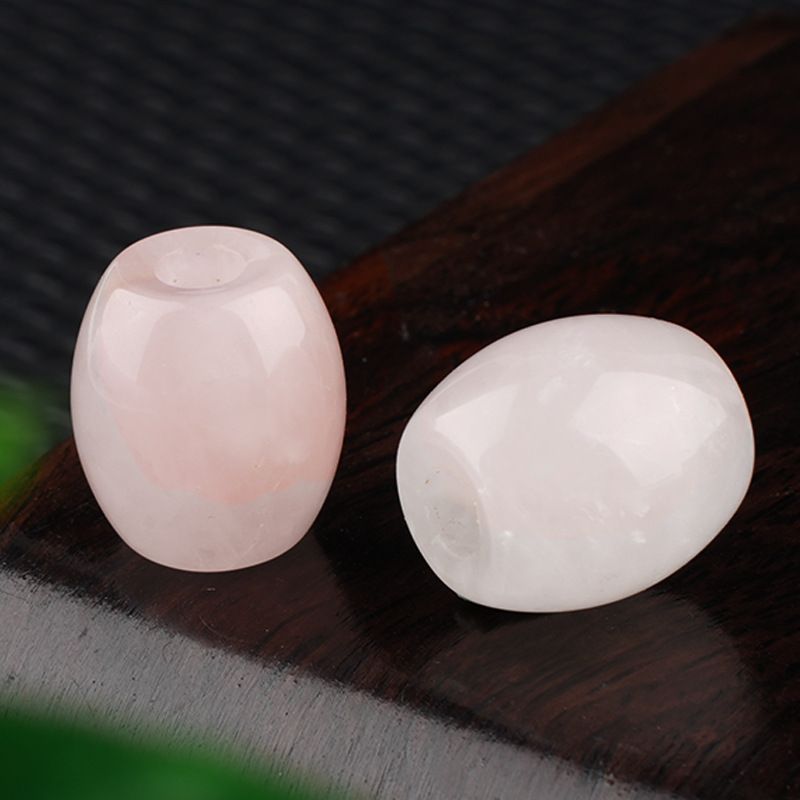 Contas de buraco grande cristal ágata jade balde contas Grande buraco solto contas 16 × 18mm abertura 5mm acessórios de jóias