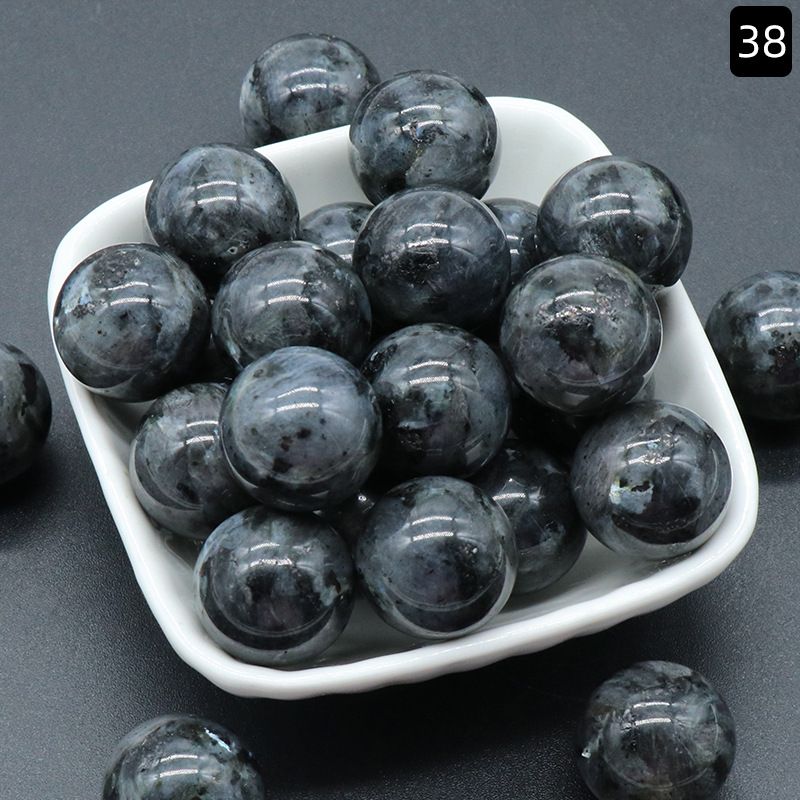 1097Bola não porosa não porosa Bola redonda de 20mm ágata de ametista natural DIY pedra não porosa contas redondas