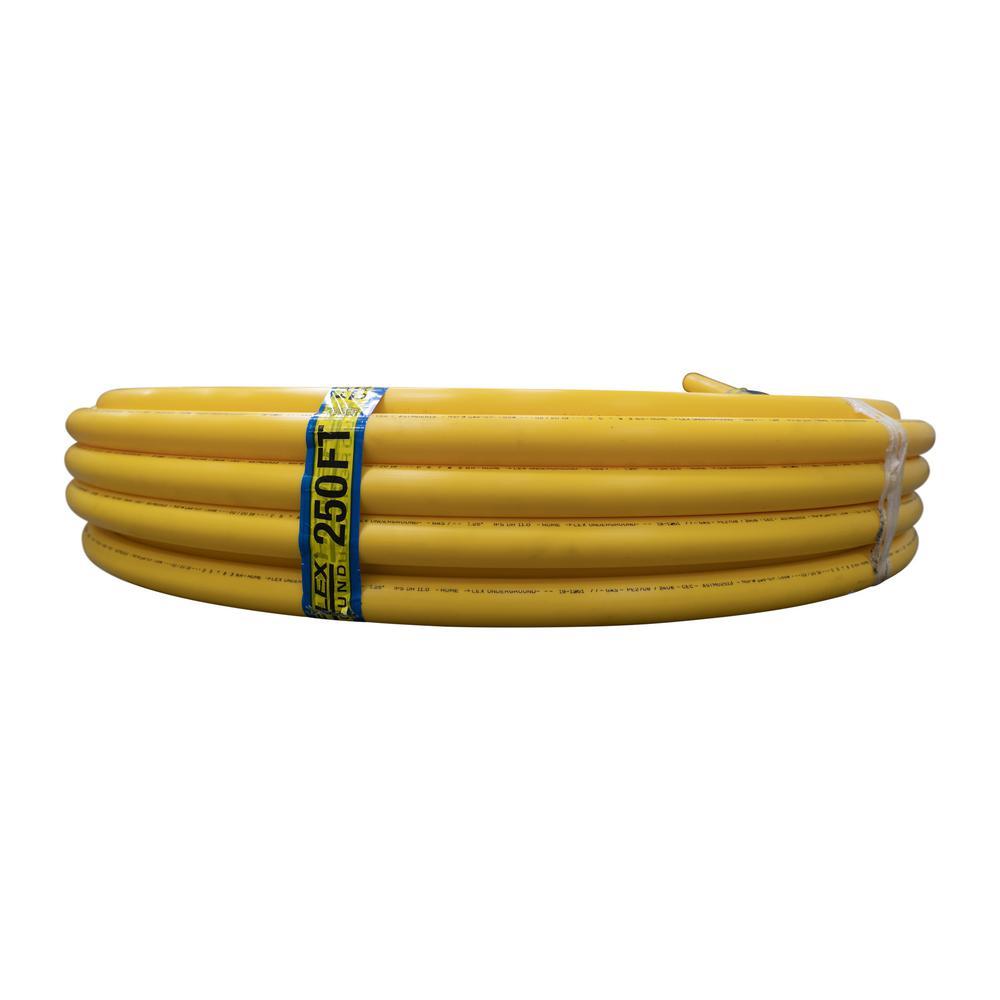 1-1/2 in. IPS x 250 ft. DR 11 Underground Yellow Polyethylene Gas Pipe
