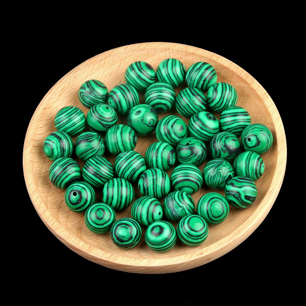 Contas de meio buraco de 1929-12Mm, contas redondas de meio buraco de ágata de cristal contas soltas Brincos de viga DIY acessórios de incrustação Contas de Buda