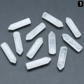 1267Coluna exagerada pedra natural semipreciosa coluna hexagonal pontiaguda simples não porosa 8x30 bala acessórios DIY