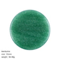 2483 Disco de pedra natural de 55Mm adesivo de geladeira DIY feito à mão suporte de telefone móvel letras material runa acessórios de cristal natural