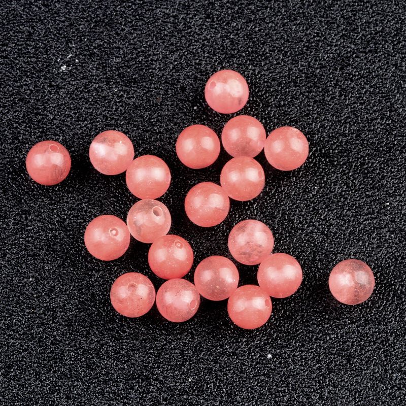 1651-6Mm contas de meio buraco cristal natural Contas de Buda de ágata contas redondas contas soltas Brincos de garanhão DIY acessórios de incrustação