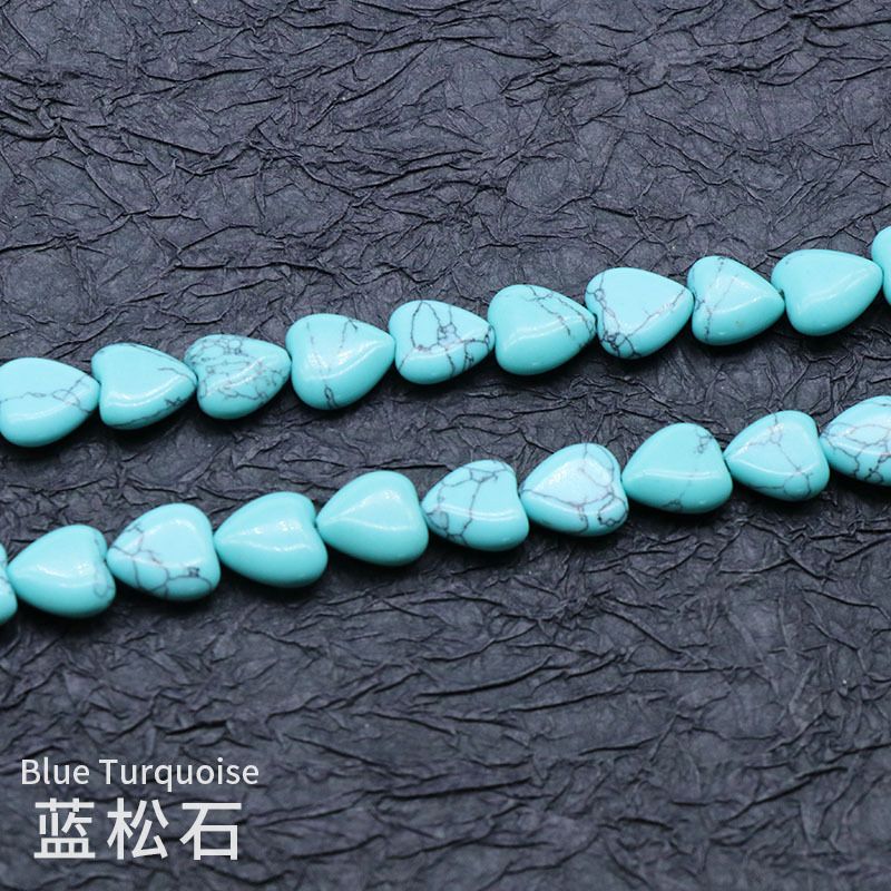 10Mm contas de amor, contas soltas de pedra semi-preciosa de ágata de cristal pulseira DIY colar brincos acessórios de jóias material