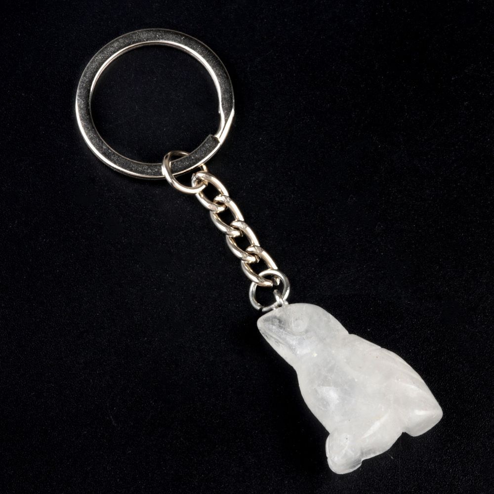 1942-Gravado pássaro chaveiro, cristal ágata pedra gravada animal pingente chaveiro
