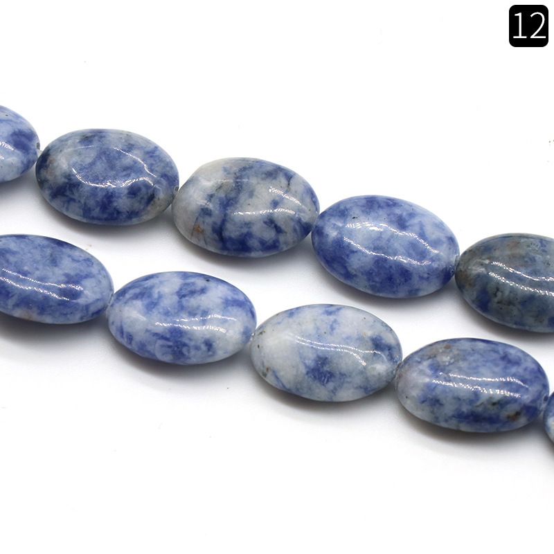 1319-13X18mm cristal de ágata frisada em forma de ovo pedra semi-preciosa trabalho oval em andamento acessórios de jóias DIY