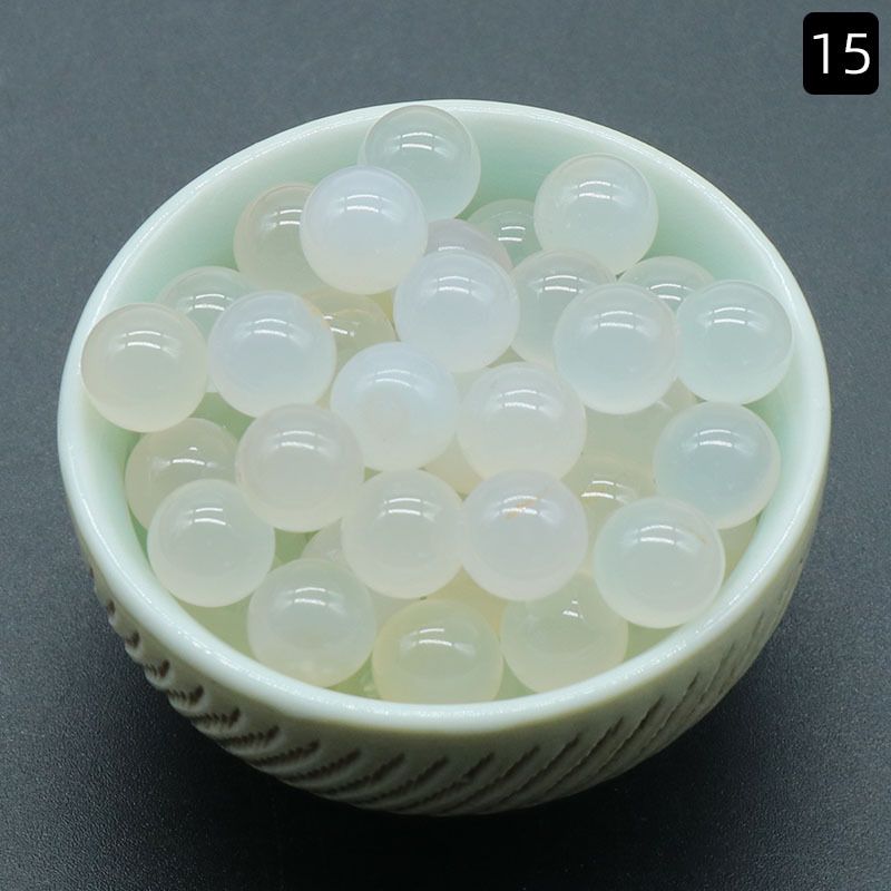 1306-8Mm contas não porosas, cristal natural pedra semipreciosa ágata contas redondas DIY jóias de pedra natural material de incrustação