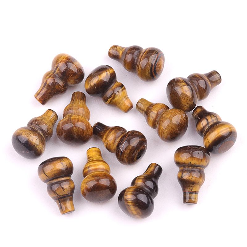 2158-Ágata de cristal 20mm cabaça pequena não porosa contas soltas DIY tecido pequeno cabaça pingente acessórios de jóias