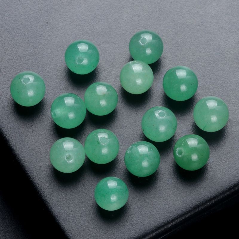 1651-6Mm contas de meio buraco cristal natural Contas de Buda de ágata contas redondas contas soltas Brincos de garanhão DIY acessórios de incrustação