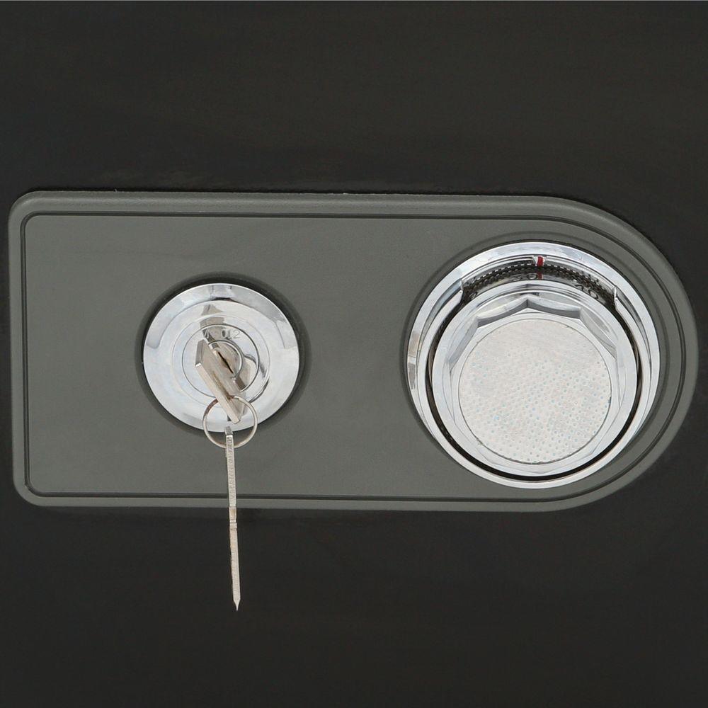 0.58 cu. ft. Fire Resistant Safe with Dual Combination and Key Lock Security
