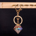 2302-Pedra de cristal natural cascalho Pingente de diamante epóxi Pingente de presente pequeno transfronteiriço