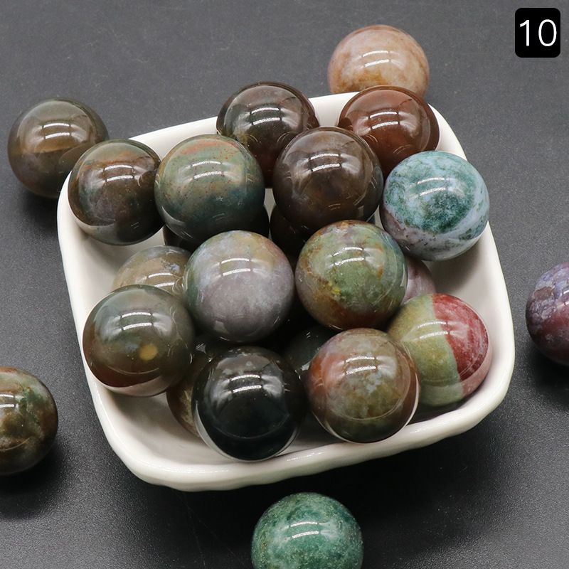 1097Bola não porosa não porosa Bola redonda de 20mm ágata de ametista natural DIY pedra não porosa contas redondas