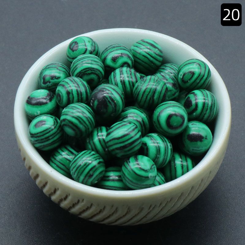 1306-8Mm contas não porosas, cristal natural pedra semipreciosa ágata contas redondas DIY jóias de pedra natural material de incrustação