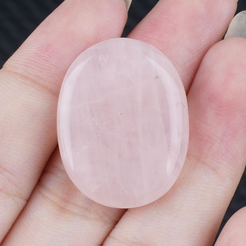 Gravação runa LOGO cristal oval fatia de pedra natural acessórios de jóias personalizados DIY