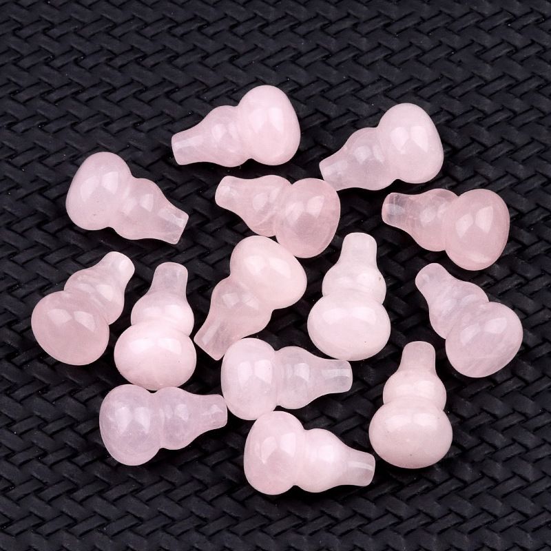2158-Ágata de cristal 20mm cabaça pequena não porosa contas soltas DIY tecido pequeno cabaça pingente acessórios de jóias