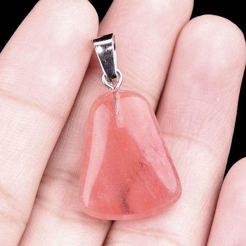 1457-20Mm Pingente Trapezoidal, Cristal Natural Pingente Geométrico Pingente de Pedra Semi-Preciosa Brincos Colar Acessórios