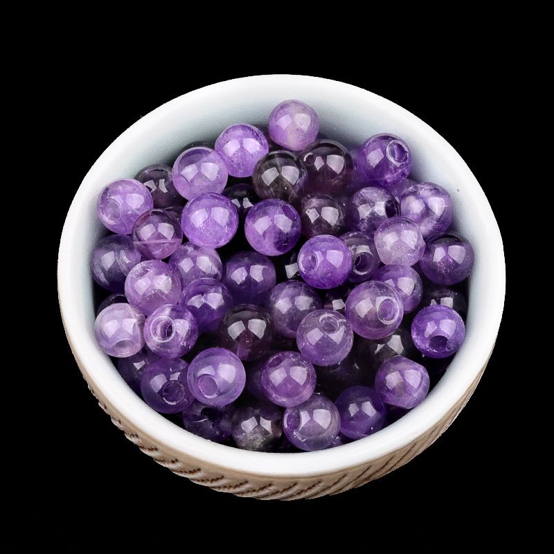 320-6Mm2mm Tianhe pedra alongada ametista preta e branca ágata amarela contas soltas acessórios DIY pulseira contas soltas